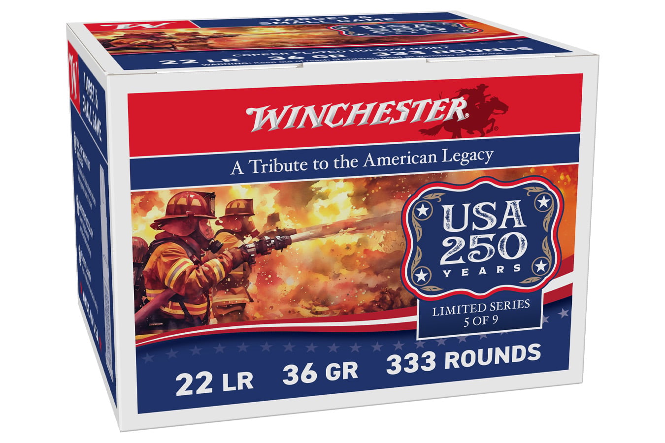 WINCHESTER AMMO 22LR 36 gr Copper Plated Hollow Point 333 Round Brick
